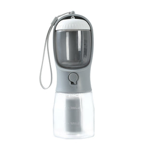 3-in-1 portable dog water bottle with food and waste bag storage - product image 17