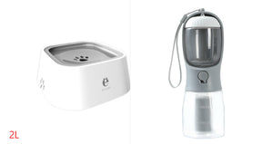 3-in-1 portable dog water bottle with food and waste bag storage - product image 16