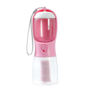 3-in-1 portable dog water bottle with food and waste bag storage - product image 12