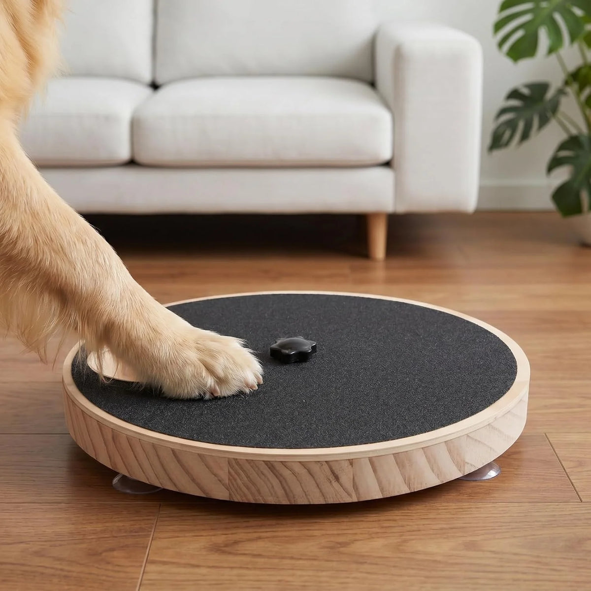 Dog nail scratch pad with treat dispenser - product image 7