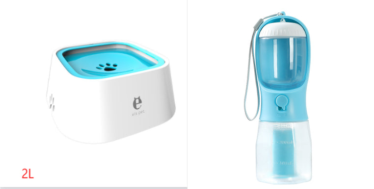 3-in-1 portable dog water bottle with food and waste bag storage - product image 15