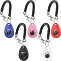 5 Pack Dog Clicker, Pet Training Clicker with Wrist Strap