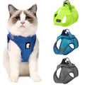 Breathable cat walking harness mesh vest for outdoor walks