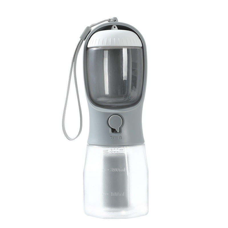 3-in-1 portable dog water bottle with food and waste bag storage - product image 17