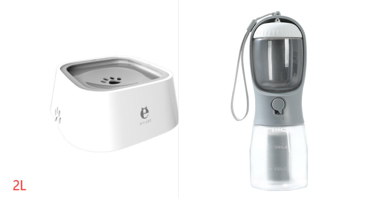 3-in-1 portable dog water bottle with food and waste bag storage - product image 16