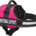Emotional Support Vest Harness, XXS 13.5-17 In, Pink