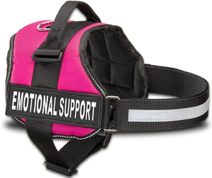 Emotional Support Vest Harness, XXS 13.5-17 In, Pink