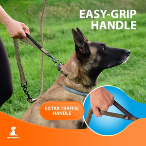 Heavy Duty Bungee Rope Leash (Teal, 5.5 Ft Bungee Leash)