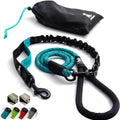 Heavy Duty Bungee Rope Leash (Teal, 5.5 Ft Bungee Leash)