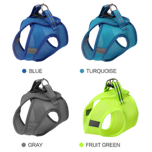 Breathable cat walking harness mesh vest for outdoor walks - product image 2