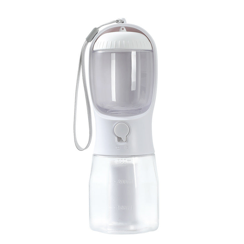 3-in-1 portable dog water bottle with food and waste bag storage - product image 14