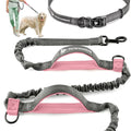 Exquisite Handsfree Dog Leash for Large Dogs. Ultimate Comfort & Freedom for Walking and Hiking. Premium Quality, Durable & Versatile Waist Belt. Your Dog Will Love This Running Leash.
