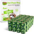 Dog Poop Bags Rolls, Extra Thick Leak Proof Pet Waste Bag, 360 Count Tear Resistant Poop Bags for Dogs for Outdoor Doggie Walking and Cat Litters Cleaning